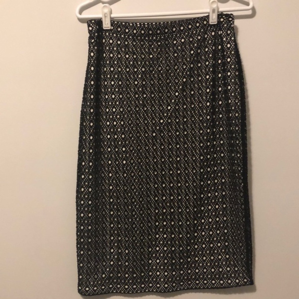 Vince Camuto Boho Spirit Fashion Lined Pencil Skirt Size Medium